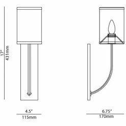 Matteo Lighting Wall Sconces Solo Wall Sconce