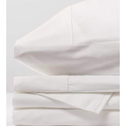 White Terry Decor Luxury Organic Bed Sheets | White Sand