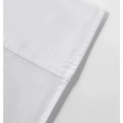 White Terry Luxury Organic Bed Sheets | Snow Decor