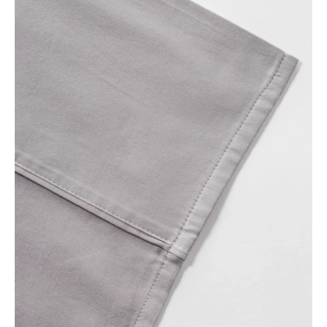 White Terry Luxury Organic Bed Sheets | Slate Decor