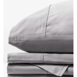 White Terry Luxury Organic Bed Sheets | Slate Decor