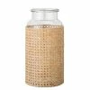 Bloomingville Glass Cane Wrapped Vase | Tall Vases
