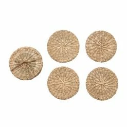 Bloomingville Seagrass Coaster | Set Of Four