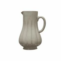 Creative COOP May Pitcher | Stoneware Kitchen Accessories