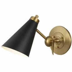 Generation Lighting Signoret Task Wall Sconce | Burnished Brass