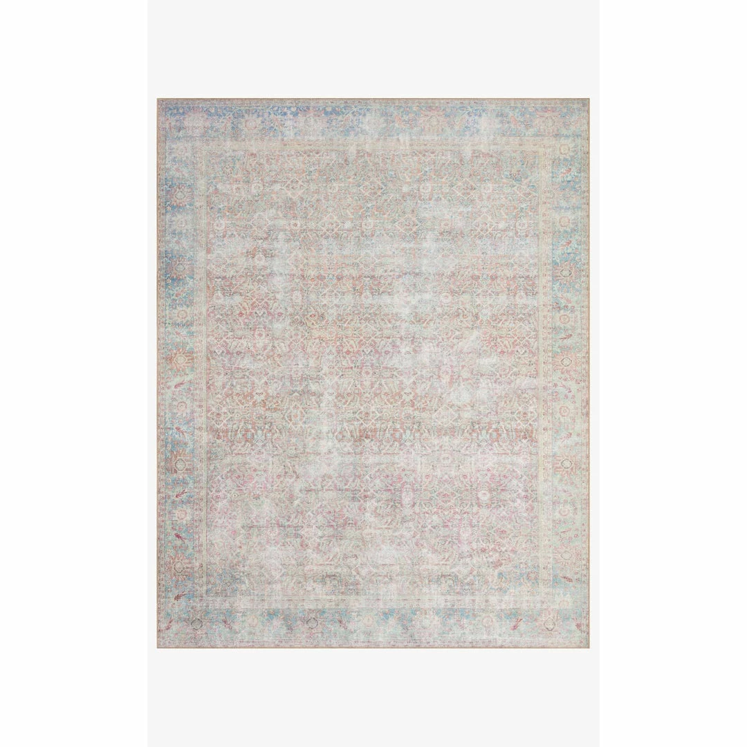 Loloi Wynter Rug 04 | Red/Teal Loloi Rugs