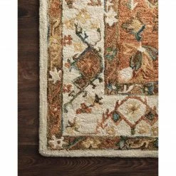 Loloi Beatty Rug 01 | Ivory/Rust Indoor Rugs