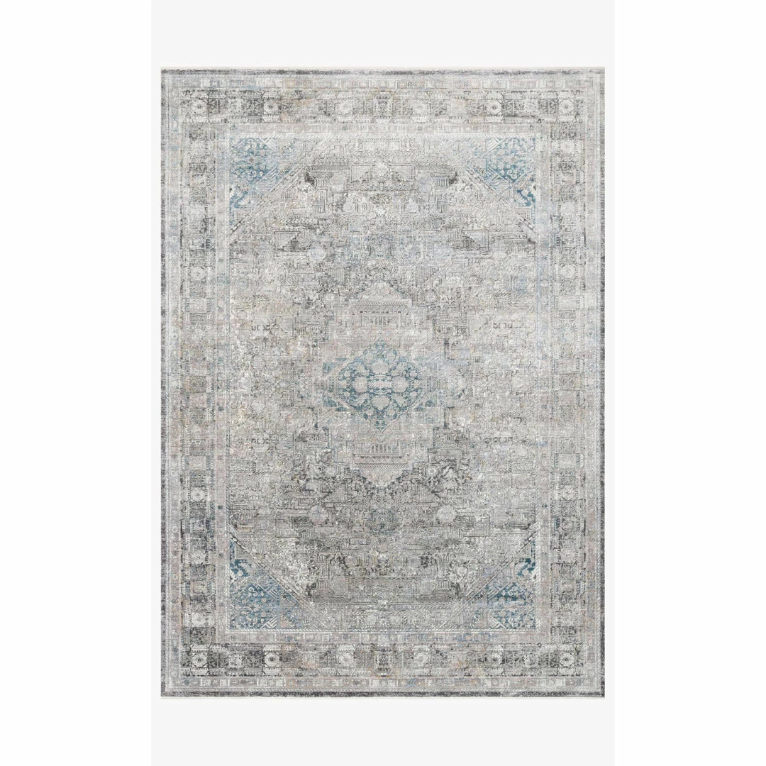 Loloi Gemma Rug 05 | Silver/Blue