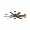Hinkley Turbine 60" Ceiling Fan | Matte Bronze