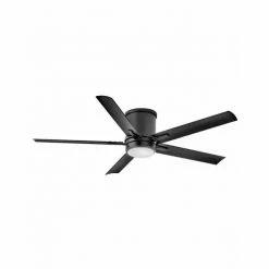 Hinkley Veil Flush 52" Ceiling Fan | Matte Black
