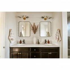 HVL - Mitzi Talia 2-Light Wall Sconce | Aged Brass/Dove Grey